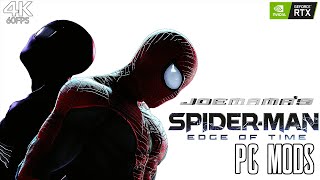 Marvel's Spider-Man Remastered PC - Edge of Time Classic and Symbiote Suits MOD SHOWCASE 4K 60fps