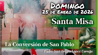✅ MISA DE HOY domingo 25 de Enero del 2026 - Padre Arturo Cornejo