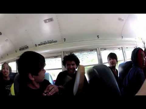 Native American Hand Drum Song On School Bus
