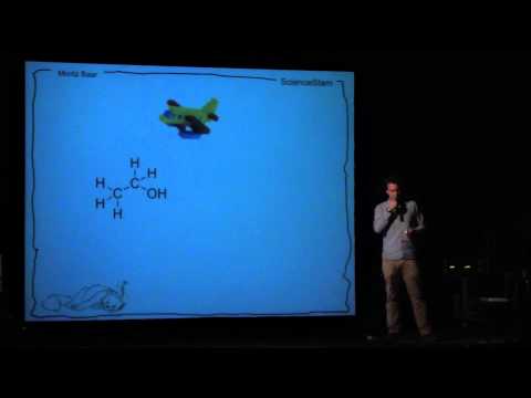 'Meine Forschung für Nicht-Chemiker erklärt' Moritz B. beim #35 Science Slam Berlin
