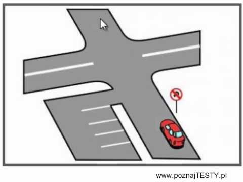 Zakaz zawracania obowiązuje od miejsca ustawienia znaku