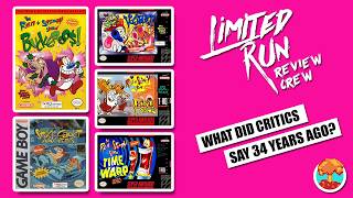 1990s Critics Review Ren & Stimpy Games From THQ (Happy Happy Joy Joy Collection)