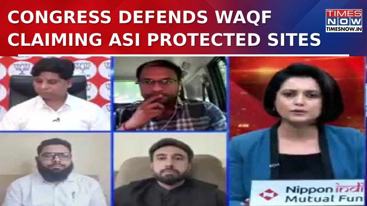 Congress Defends Waqf Land Grab In Karnataka, Waqf Claims Several ASI Protected Sites | WATCH