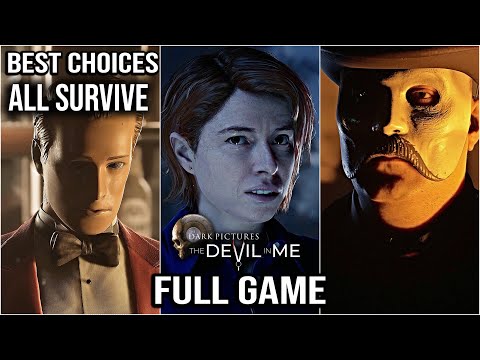 The Devil in Me FULL Game Walkthrough - (Best Ending, All Survive) (The Dark Pictures Anthology)