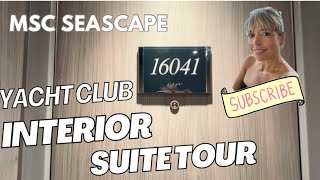 MSC Seascape Yacht Club Interior Suite Tour 16041