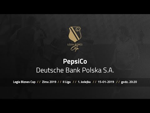 Skrót spotkania PepsiCo - Deutsche Bank Polska S.A. ( Legia Biznes Cup Zima 2019 )