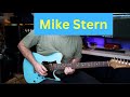 Mike Stern - Tell Me (guitar cover)