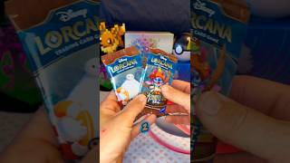 Opening 2 packs of Lorcana Azurite Sea!😁 #disney #disneylorcana #lorcana #lorcanatcg #tcg