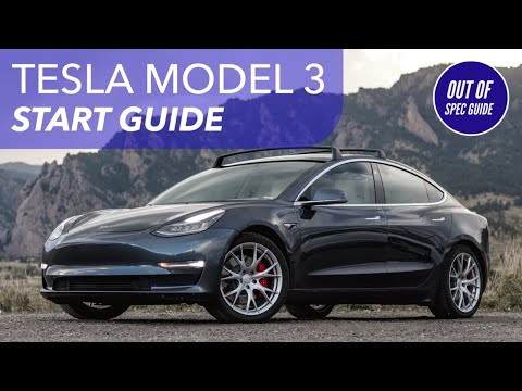 How To Start, Drive, And Charge Tesla Model 3