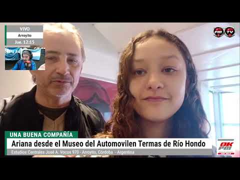 Jano Cano Dir. Museo del Automóvil en Termas de Río Hondo - Ariana en vivo desde Santiago del Estero