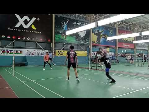 Badminton Jebat Racket Club Men's Double Sparring - Syed Harraz / Syamsul Vs Hizzat Irfan / Zuan
