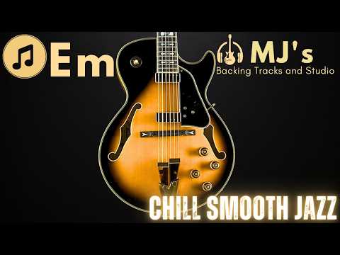 Chill Midnight Smooth Jazz Groove in E minor | Backing Track Jam