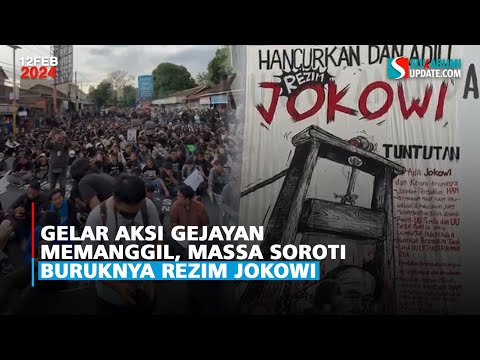 Gelar Aksi Gejayan Memanggil, Massa Soroti Buruknya Rezim Jokowi