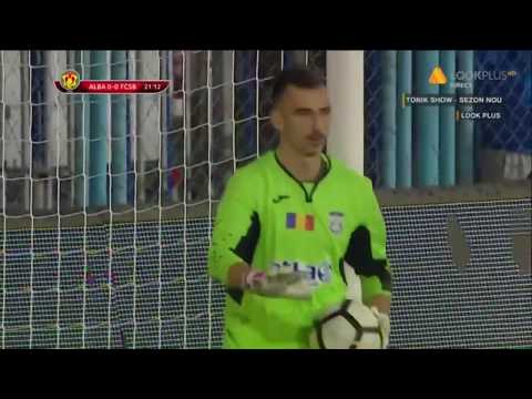 Ratare Rusescu Unirea Alba Iulia - FCSB   / Cupa Romaniei - 16-imi