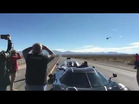 Koenigsegg Agera  RS just hit 277.9 MPH