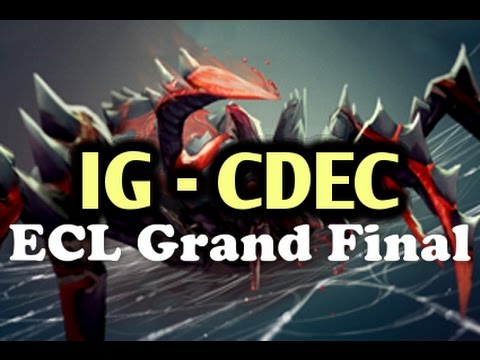IG (Invictus Gaming) vs CDEC Grand Final ECl 2015 Game 1+ Game 2