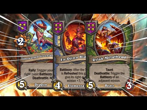 GIGA SHOP BUFF SCALING?! | Hearthstone Battlegrounds