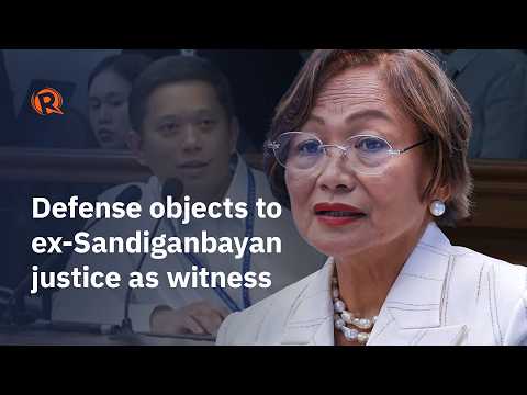 Escudero sides with prosecution after defense tries to bar ex-Sandiganbayan justice