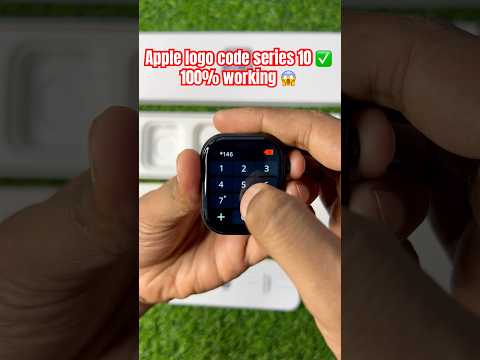 How to set Apple logo? Series 10 #logo #series10