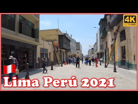 Pedestrianization Works Jirón Junín - Conde de Superunda 🚶 | NOVEMBER 2021 | LIMA PERU 🇵🇪