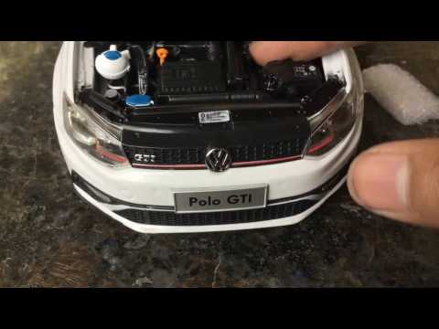 Unboxing of Mini Volkswagen POLO 1/18 Diecast