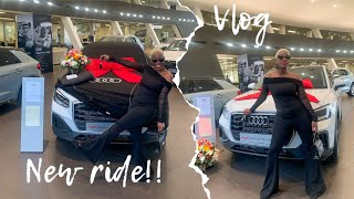 COLLECTING MY NEW AUDI RIDE | DR ANDY ADVENTURES | South African youtuber