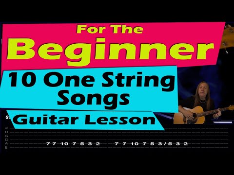 One String Guitar Songs