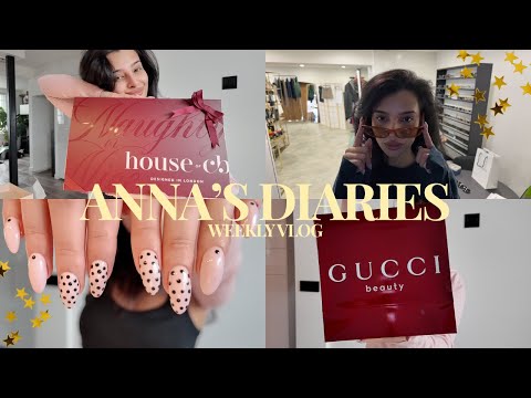 weekly vlog! unboxing, birthday nails