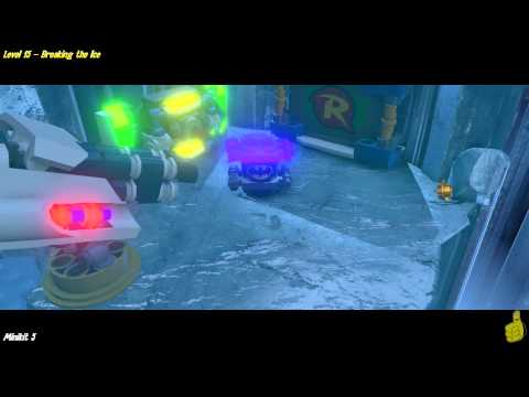 Lego Batman 3 Beyond Gotham: Lvl 15 Breaking The Ice FREE PLAY (All Collectibles) - HTG