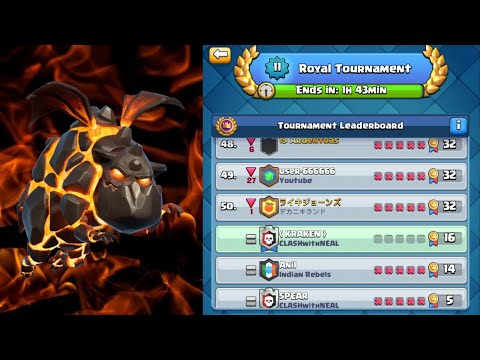 FLAWLESS 16-0 in ROYAL TOURNAMENT - CLASH ROYALE