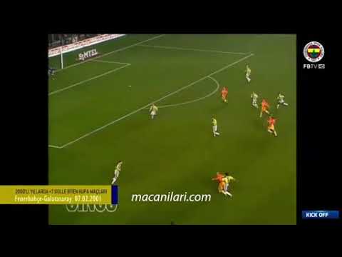 HD 07 02 2001   2000 2001 Türkiye Kupası Yarı Final Maçı Fenerbahçe 4 4 Galatasaray (Penaltılar)