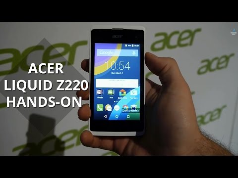 Acer Liquid Z220 hands-on