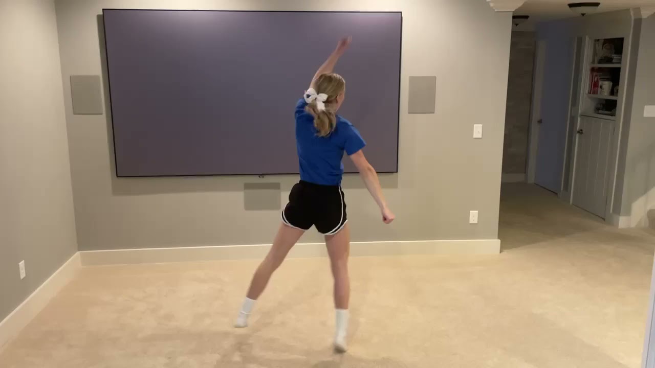 OHS Cheer Tryout Dance 1  for 2021-2022 Season Sloopy Back View