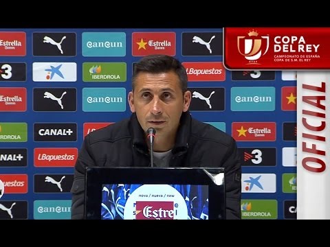 Rueda de Prensa de Herrero tras el RCD Espanyol (2-0) Real Jaén - HD