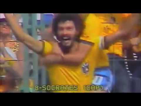Brazil 82: the most beautiful team ever with Socrates, Zico, Eder, Junior, Falcao...first class.