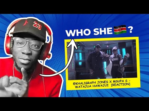 AMERICAN NIGERIAN REACTS: @khaligraphjones1960 x MSUPA S - WATAJUA HAWAJUI  | Damithecoach