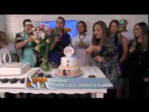[HQ] A Tarde é Sua completa 10 anos e estreia novo cenário - 02/05/2016 | RedeTV