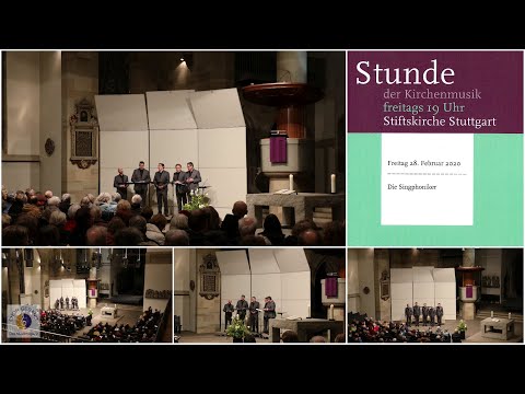 Die Singphoniker | »Fragile« - Von der Zerbrechlichkeit des Lebens | Stiftsmusik Stuttgart (2020)