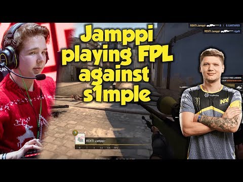 Jamppi playing FPL vs s1mple 's team | BEST MOMENTS | CSGO