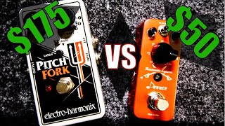 Video thumbnail for $50 vs $175? EHX Pitchfork VS Donner Harmonic Square Effect Pedal Shootout Playthrough All Modes by Ambient Bass Creations
