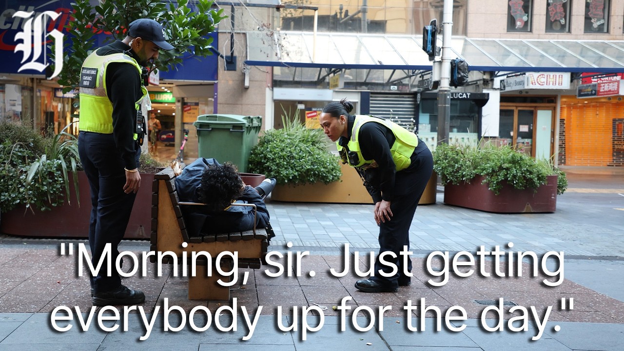 "Morning, sir. Just getting everybody up for the day." Inside Auckland’s rough sleeper wake-up call.