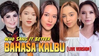 Download lagu BAHASA KALBU Cover (LIVE) by Indonesian Female Singers (Raisa, Tiara, Lyodra, Rossa, Joy, etc.) mp3 Download lagu BAHASA KALBU Cover (LIVE) by Indonesian Female Singers (Raisa, Tiara, Lyodra, Rossa, Joy, etc.) mp3