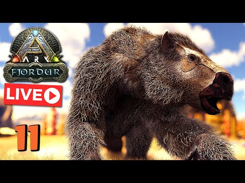 DOMANDO MEGATÉRIO E OUTRAS CRIATURAS - ARK FJORDUR  #-11 ARK: SURVIVAL EVOLVED - @Medusa Geek