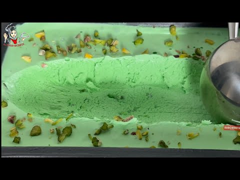 Pista Ice Cream Recipe | Homemade Pistachio Ice Cream recipe by Adeeb Jokhio Food Secrets