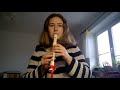 Shrek - Fairytale/ by Recorder flute/ Nada Sva channel