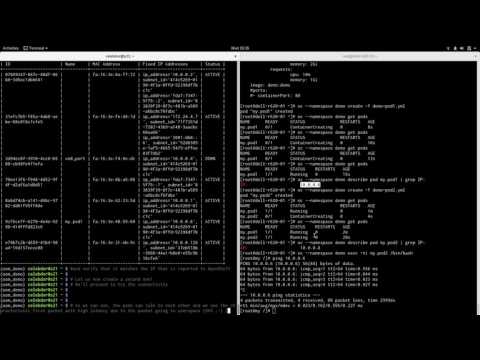 OpenShift with Kuryr's Neutron networking