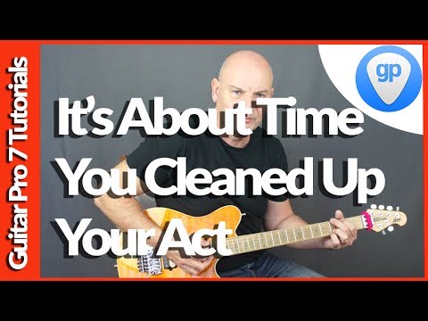 Guitar Pro 7 Tutorial Good House Keeping Tips