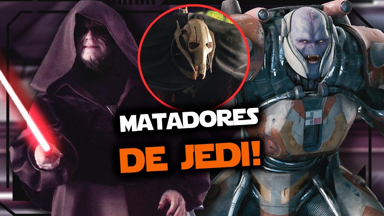5 MATADORES DE JEDI DO CANÔNE DE STAR WARS! | Star Wars - Northon Domingues