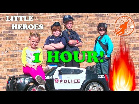 New Sky Kids Little Heroes Compilation - 1 Hour with The Heroes, Fire Engines and More!