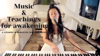 Music and teachings for awakening - Neda Boin [A Course in Miracles music]